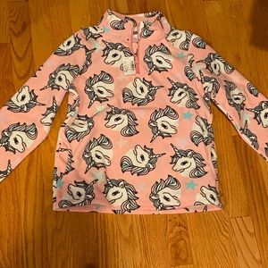Unicorn clothing. Sherpa super soft sweater, pajama, and fleece unicorn pullover